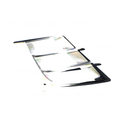 Front Bar Grille With Fog Light Mount Drivers Side Genuine Suits Mazda 3 BL Maxx Sport 3/2009 to 9/2011