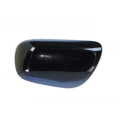 Black Door Mirror Cover Passenger Side Genuine suits Toyota Yaris Hatch 2008 to 2011