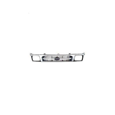 Silver Grille Aftermarket suits Toyota Hilux 10/1997 to 10/2001