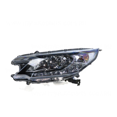 Halogen Manual Adjust Head Lamp Passenger Side Genuine Suits Honda CR-V RM 2012 to 2017