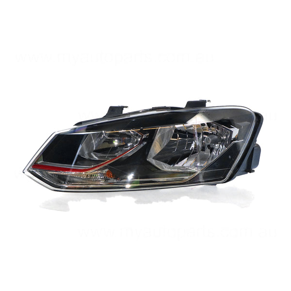 Head Lamp Passenger Side OEM Suits Volkswagen Polo 6R 2015 to 2018