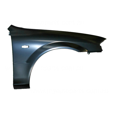 Genuine Front Guard Drivers Side suits Mazda 323 BJ 1998 to 2001