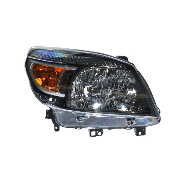 Halogen Manual Adjust Head Lamp Drivers Side Certified Suits Ford Ranger PK 2009 to 2011