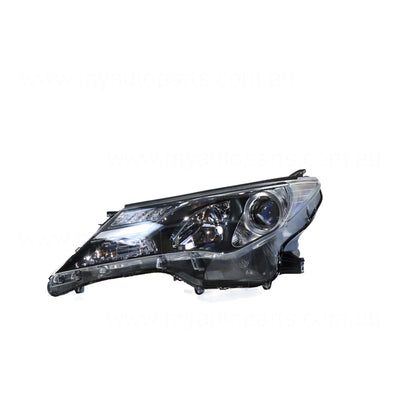 Halogen Head Lamp Passenger Side Certified Suits Toyota RAV4 GX 2012 to 2015