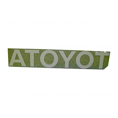 Decal "Toyota" Genuine suits Toyota Hilux 2005 to 2011