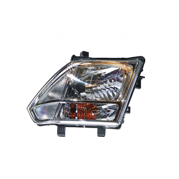 Head Lamp Passenger Side Certified Suits Nissan Navara D40 2008 to 2015