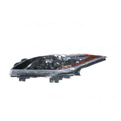 Halogen Manual Adjust Head Lamp Passenger Side Q-Part Certified suits Mazda 3 BL