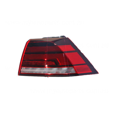 LED Tail Lamp Drivers Side Genuine Suits Volkswagen Golf MK 7 5 Door 2017 On