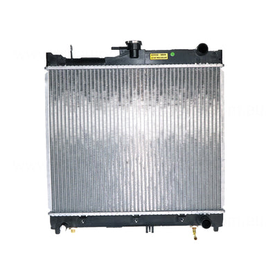 Radiator 28 / 28 mm Plastic Aluminium 375 x 448 x 26 mm Manual/Auto 1.3L L G13BB Aftermarket Suits Suzuki Jimny SN413 1998 to 2017