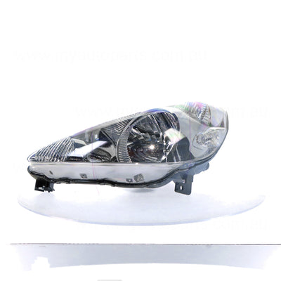 Chrome Head Lamp Passenger Side Genuine Suits Honda Jazz VTi/VTi-S GD 2002 to 2004