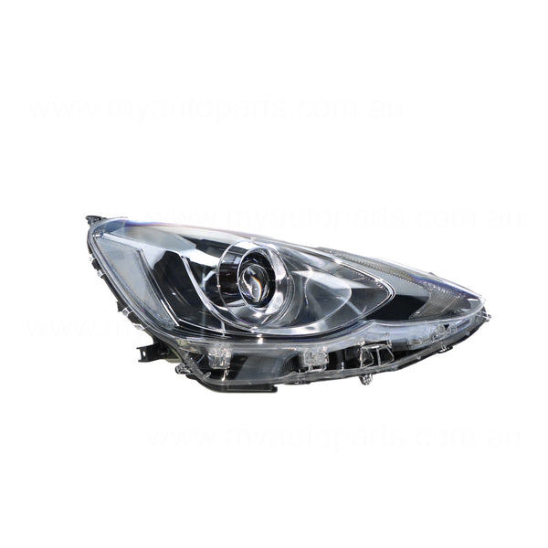 LED Head Lamp Drivers Side OEM Suits Toyota Prius-C NHP10R i-Tech2015 to 2017