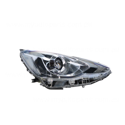LED Head Lamp Drivers Side OEM Suits Toyota Prius-C NHP10R i-Tech2015 to 2017