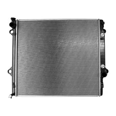 Radiator 38 / 38 mm Plastic Aluminium 650 x 598 x 36 mm Mauto 3.0 L 1KZTE Aftermarket Suits Toyota Prado RZJ120R / GRJ120R / KDJ120R 2002 to 2009
