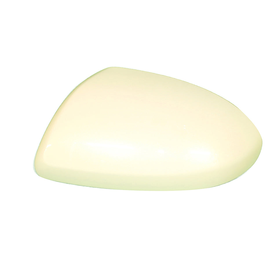 White Door Mirror Cover Passenger Side OEM suits Mazda