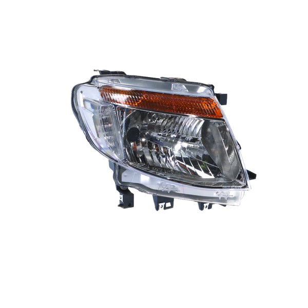 Chrome Head Lamp Drivers Side Certified Suits Ford Ranger Wildtrak PX 2011 to 2015