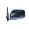 Black Door Mirror Manual Adjust Passenger Side OEM suits Toyota Hilux 15/16/25/26 Series Single Cab/Xtra Cab 4WD SR & SR5 2009 to 2015