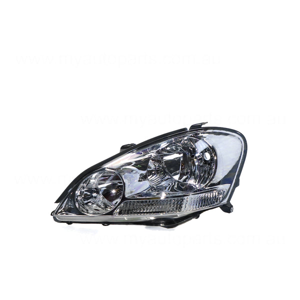 Halogen Manual Adjust Head Lamp Passenger Side OEM Suits Toyota Avensis Verso ACM20R 2001 to 2003