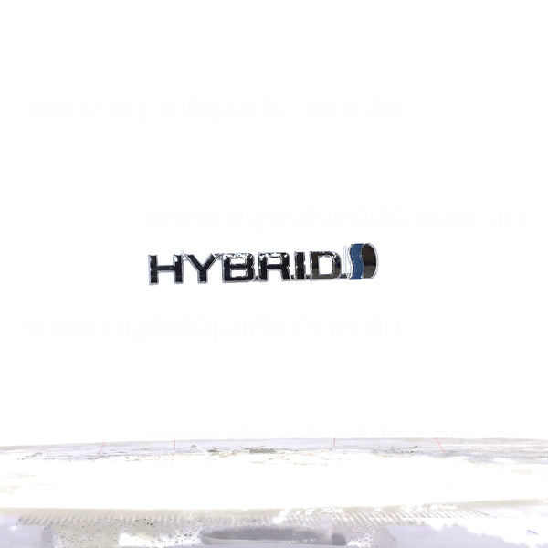 Toyota C-HR OEM Guard Emblem Passenger Side 10/2019 to 08/2020 - 7537410020