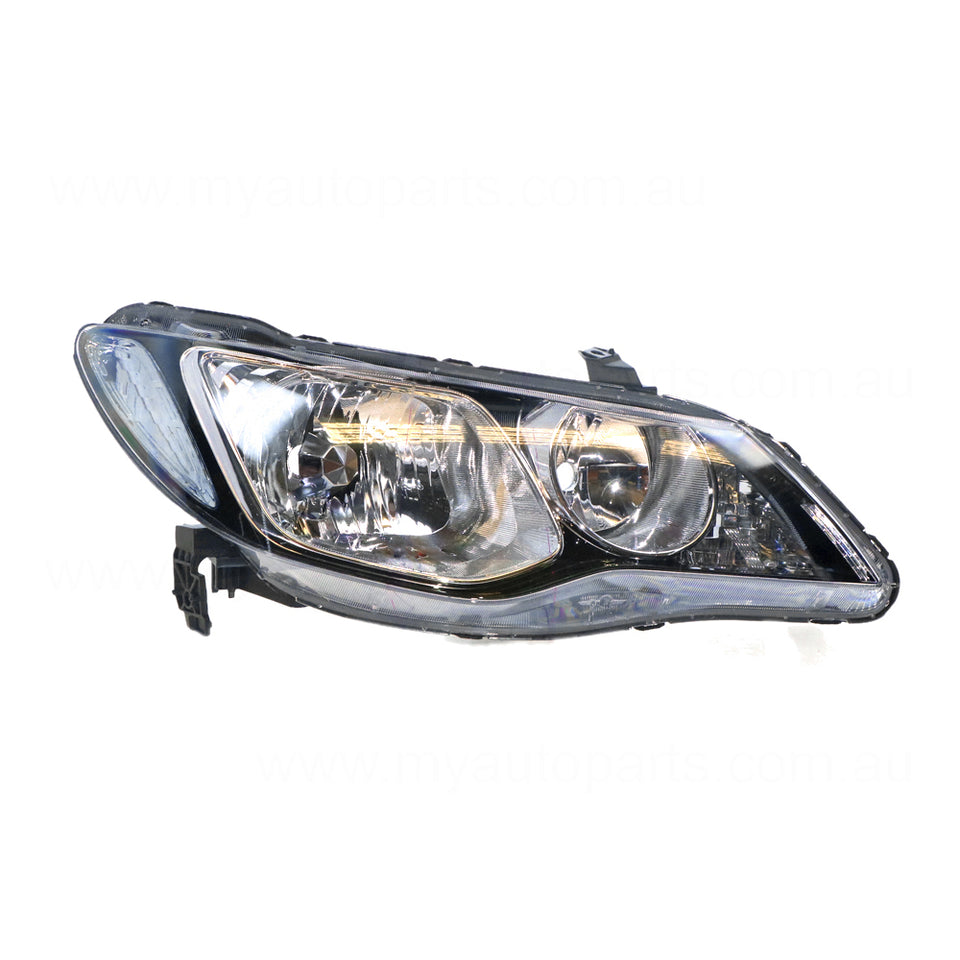 Head Lamp Drivers Side Certified Suits Honda Civic 8th Generation FD 2006 to 2008