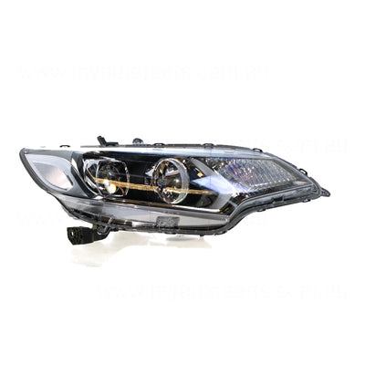 Halogen/LED Head Lamp Drivers Side Genuine Suits Honda Jazz GF 2014 to 2017
