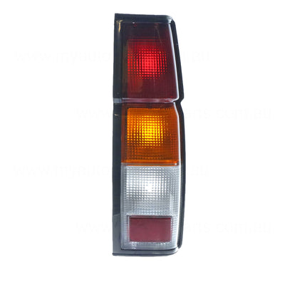 Red/Amber/Clear Tail Lamp Drivers Side Aftermarket Suits Nissan Navara D21 1992 to 1997
