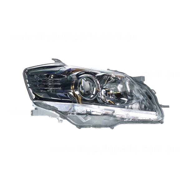 Halogen Electric Adjust Head Lamp Drivers Side OEM suits Toyota Aurion GSV40R AT-X/Prodigy 2009 to 2012