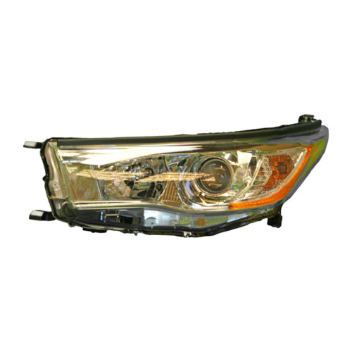 Halogen Head Lamp Passenger Side OEM Suits Toyota Kluger GX/GXL GSU50R/GSU55R 2013 to 2016