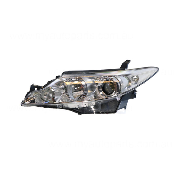 Halogen Head Lamp Passenger Side OEM Suits Toyota Tarago ACR50R 12/2008 to 2019