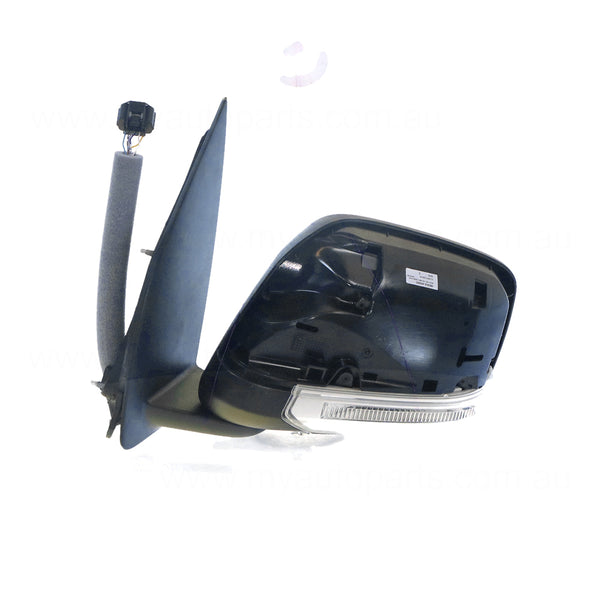 Chrome Door Mirror with Indicator Passenger Side OEM suits Nissan Navara D40 & Pathfinder R51 2007 to 2015