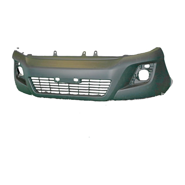 Aftermarket Front Bar Without Flare With Fog Light Without Head Lamp Washer suits Toyota Hilux GGN125R, GUN126R, GUN136R 2015 to 2019