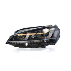 Xenon Head Lamp Passenger Side OEM Suits Volkswagen Golf R MK 7 4/2014 to 7/2017