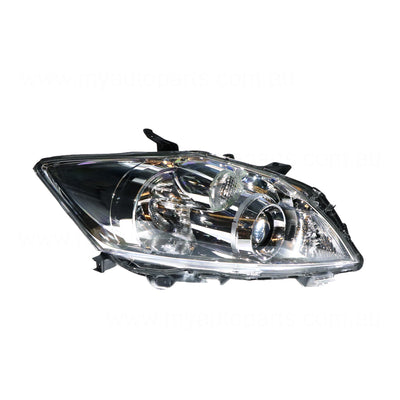 Halogen Head Lamp Drivers Side Genuine Suits Toyota Corolla ZRE152R 2009 to 2012