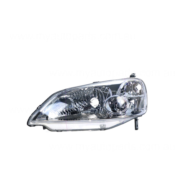 Head Lamp Passenger Side Genuine Suits Honda Civic ES 2003 to 2004