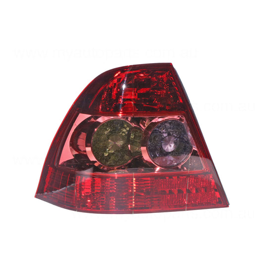 Tail Lamp Passenger Side Certified Suits Toyota Corolla ZZE122R 04/2004 to 03/2007 Sedan