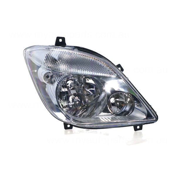 Halogen Head Lamp Drivers Side Certified Suits Mercedes-Benz Sprinter Fitted With Fog Lights 2006 to 2013