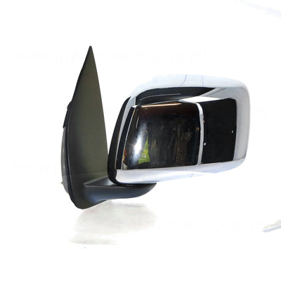 Chrome Door Mirror Passenger Side Genuine suits Nissan Navara D40 & Pathfinder R51 2005 to 2007