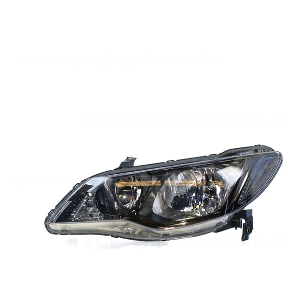 Head Lamp Passenger Side OEM Suits Honda Civic 8th Generation FD 2009 to 2012