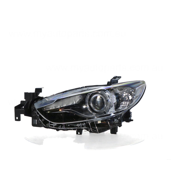 Bi-Xenon Head Lamp Passenger Side OEM Suits Mazda 6 GJ 12/2012 to 12/2014