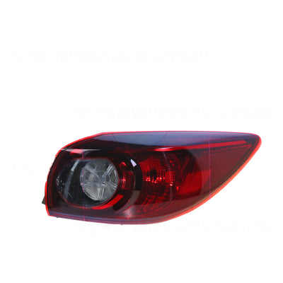 Tail Lamp Drivers Side Certified Suits Mazda 3 BN/BM Hatch 11/2013 to 3/2019