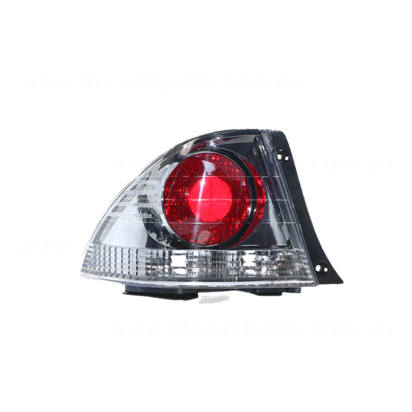 Chrome Tail Lamp Passenger Side Aftermarket Suits Lexus IS 1/1999 to 7/2001