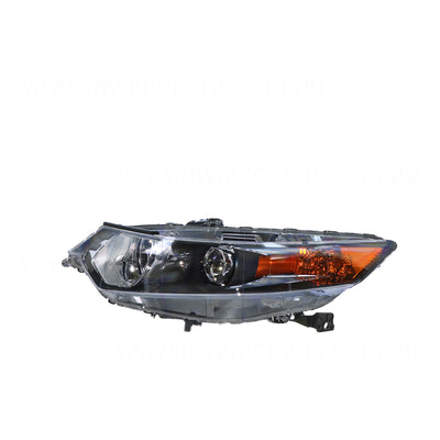 Head Lamp Passenger Side Genuine Suits Honda Accord Euro CU 6/2008 to 11/2010