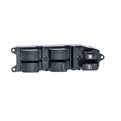 Window Switch Drivers Side Aftermarket Suits Toyota Landcruiser 100 Series 1/1998 to 8/2002