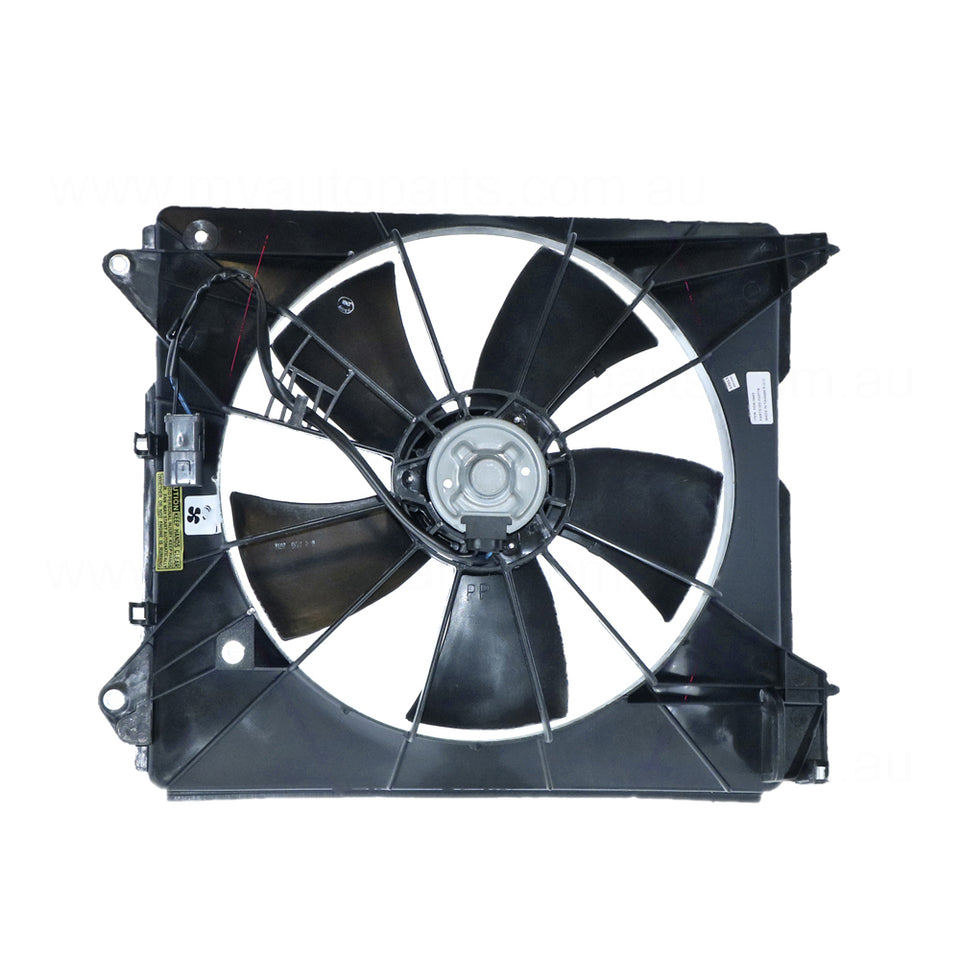 12 v Radiator Fan Assembly Aftermarket Suits Honda Odyssey RB 2004 to 2009