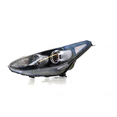 Halogen Head Lamp With DRL Passenger Side Genuine Suits Kia Sportage QL 2015 to 2021