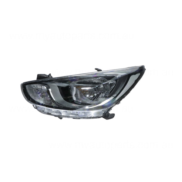 Head Lamp Passenger Side OEM Suits Hyundai Accent RB 2011 to 2013