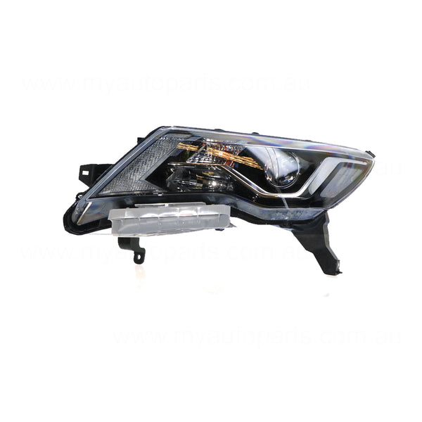 LED Head Lamp Passenger Side OEM Suits Nissan Pathfinder R52 2017 to 2021