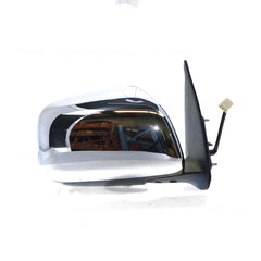 Chrome Door Mirror Electric Adjust Drivers Side OEM suits Toyota Hilux 15/16/25/26 Series SR & SR5 2005 to 2009