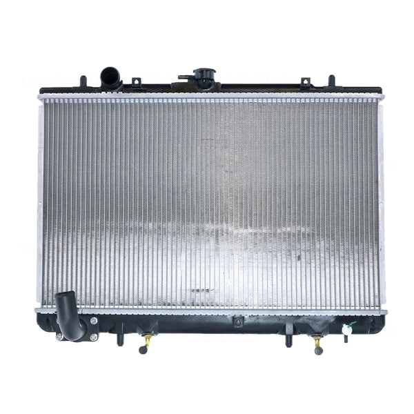 Radiator 35 / 35 mm Plastic Aluminium 375 x 598 x 32 mm Automatic 3.0L L 6G72T Aftermarket Suits Mitsubishi Triton MK 1996 to 2006
