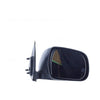 Black Door Mirror Manual Adjust Drivers Side Certified suits Toyota Hilux 15/16/25/26 Series Single Cab/Xtra Cab 4WD SR & SR5 2009 to 2015