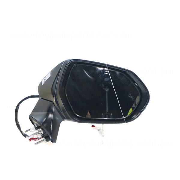 Door Mirror With Blind Spot & Lane Assist Drivers Side OEM suits Toyota Corolla ZR/SX 2018 On